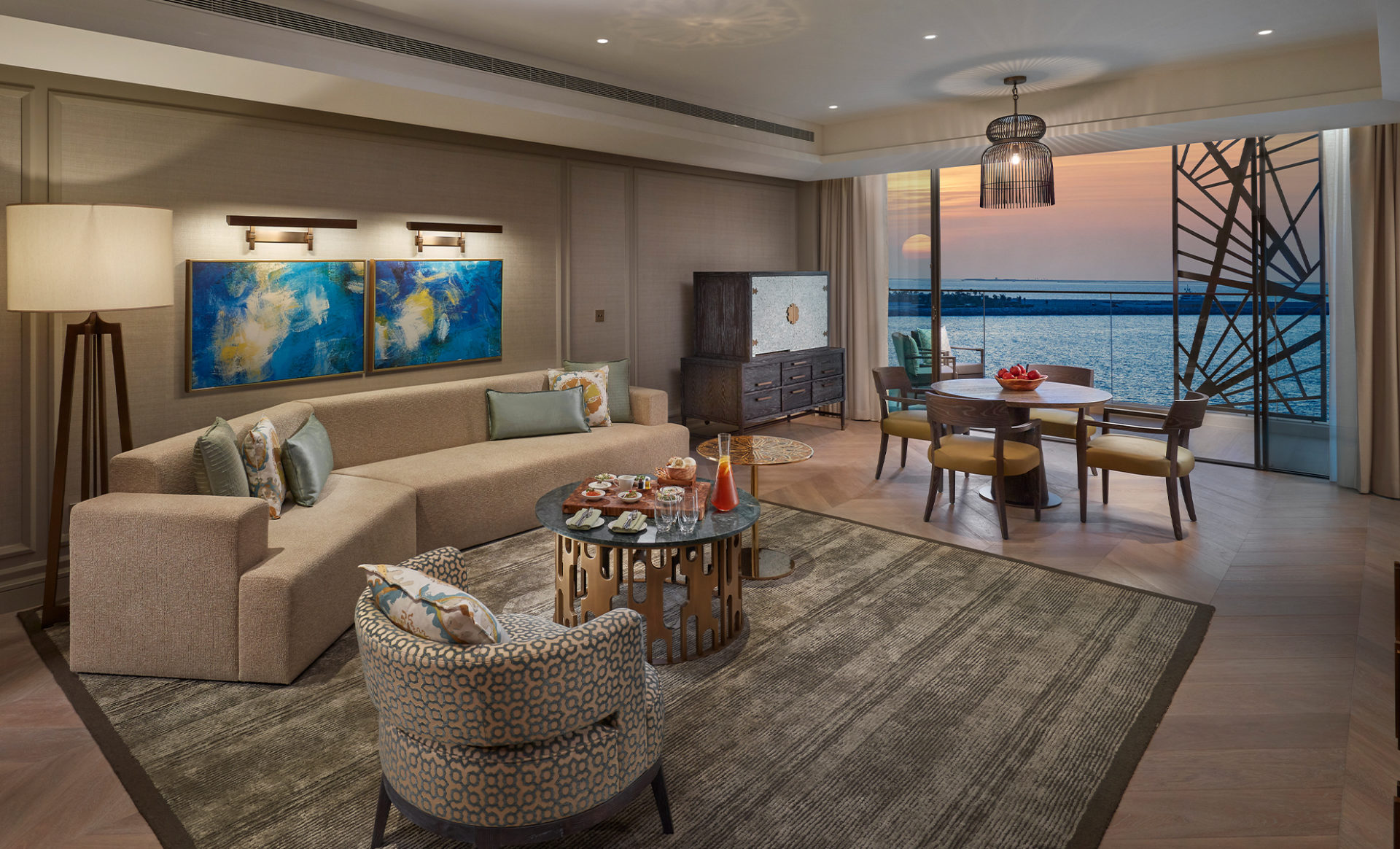 Mandarin-Oriental-Jumeira--Dubai-Premier-Sea-View-Suite-living-room